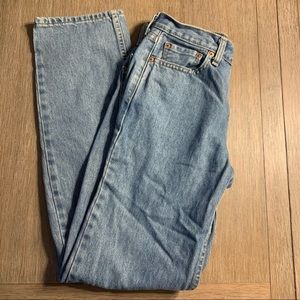 Levi’s Men 505 Jeans Classic Light Blue Wash size W29 L32